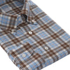 Fray Checked Cotton-Blend Shirt in Multicolor - SARTALE