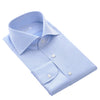 Fray Classic Light Blue Shirt with Round Cuff - SARTALE