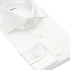 Fray Classic White Shirt with Round French Cuff - SARTALE