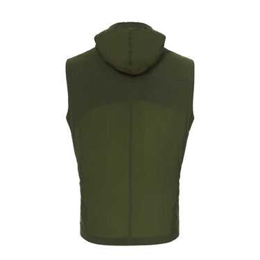 Kired Hooded Gilet in Dark Green - SARTALE