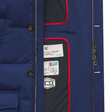 Kired Quilled Shell Down Parka with Fur Trimmed Hood - SARTALE