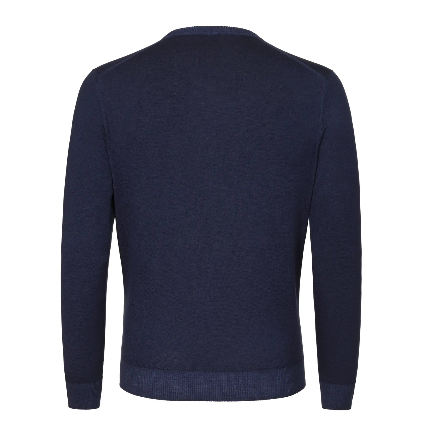 Kiton Cashmere-Silk Pullover in Ocean Blue - SARTALE