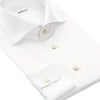 Kiton Classic Cotton Shirt in White - SARTALE