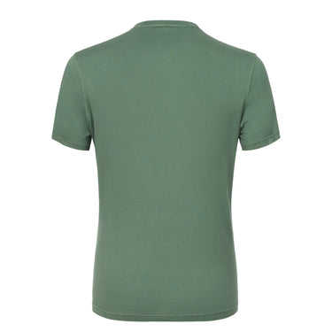 Kiton Cotton-Blend T-Shirt in Green - SARTALE