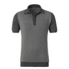 Kiton Cotton Polo Shirt in Grey - SARTALE