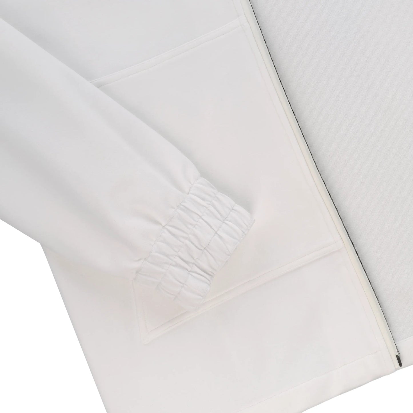 Kiton Cotton Sport Hoodie in White - SARTALE