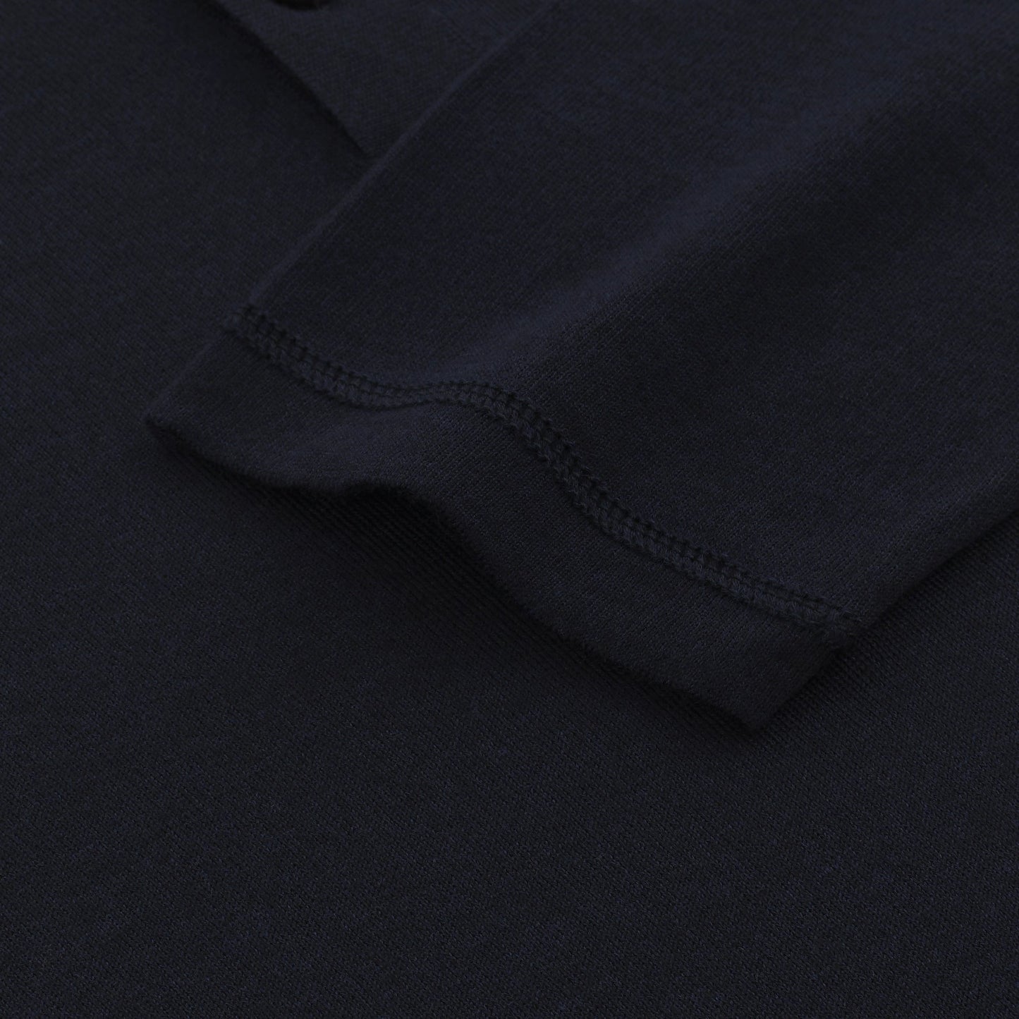 Kiton Hooded Long Sleeve in Dark Blue - SARTALE