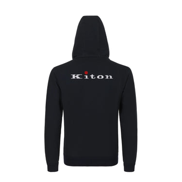 Kiton Hooded Sport Suit in Dark Blue - SARTALE