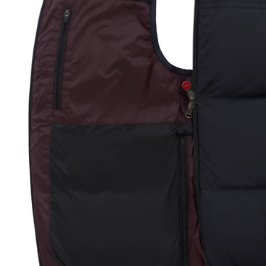 Kiton Hooded Vest in Purple and Blue - SARTALE