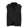 Kiton Hooded Vest in Purple and Blue - SARTALE