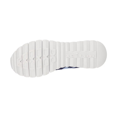 Kiton Logo Sneakers in Blue - SARTALE