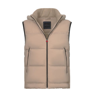 Kiton Padded Bodywarmer in Beige - SARTALE