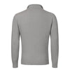 Loro Piana Cashmere and Silk-Blend Knitted Sweater in Light Grey - SARTALE