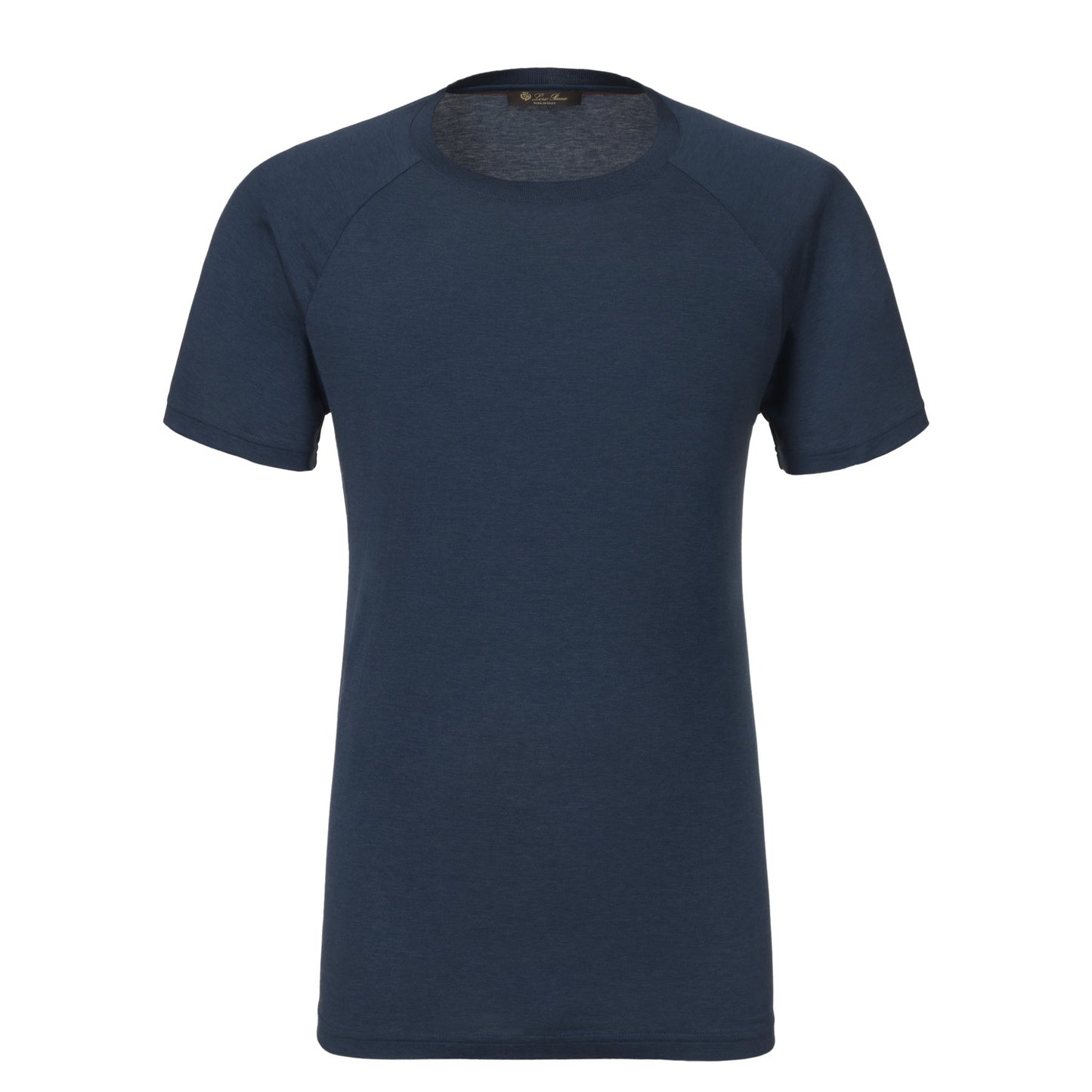 Loro Piana Cotton Stretch T-Shirt in Denim Blue - SARTALE