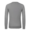 Loro Piana Crew-Neck Virgin Wool Sweater in Light Grey - SARTALE