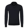 Loro Piana Half-Zip Cashmere Sweater in Dark Blue - SARTALE