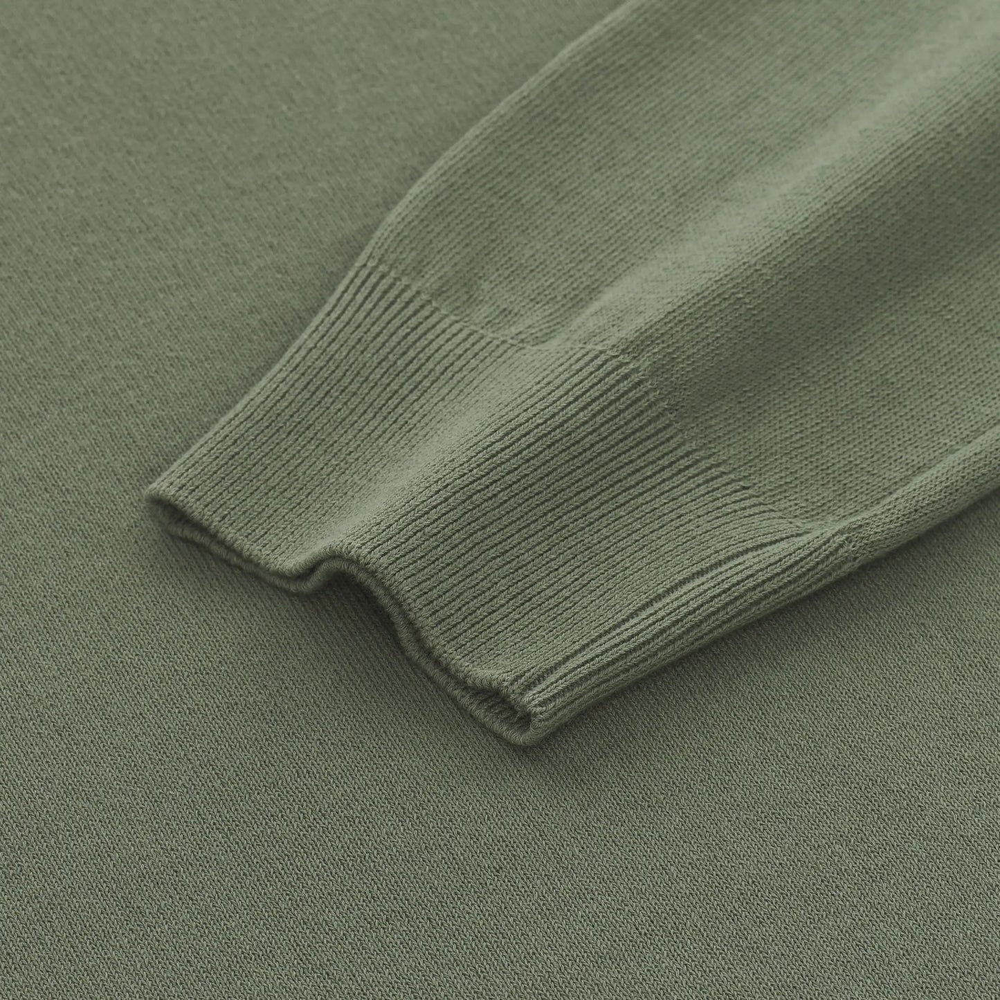 Malo Cotton Long Sleeve Polo Shirt in Sage Green - SARTALE