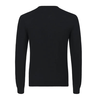 Malo Cotton Pullover in Dark Blue - SARTALE