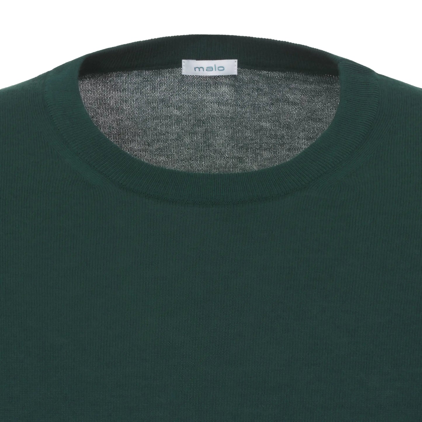Malo Cotton T-Shirt Sweater in Ocean Blue - SARTALE