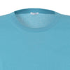 Malo Cotton T-Shirt Sweater in Sky Blue - SARTALE