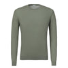 Malo Crew-Neck Long Sleeve in Green - SARTALE