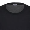Malo Knitted Cashmere and Silk Sweater in Dark Blue - SARTALE
