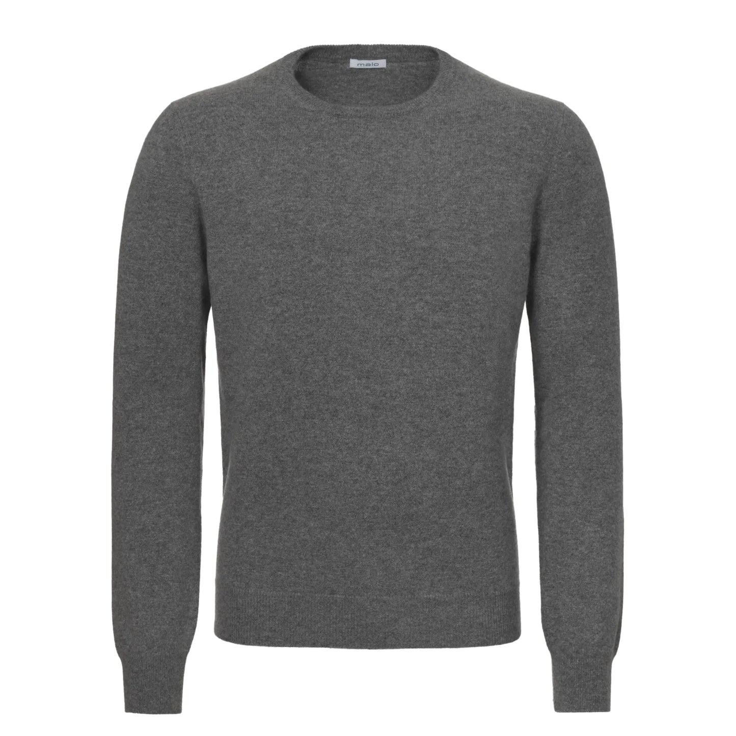 Knitted Cashmere Sweater in Grey