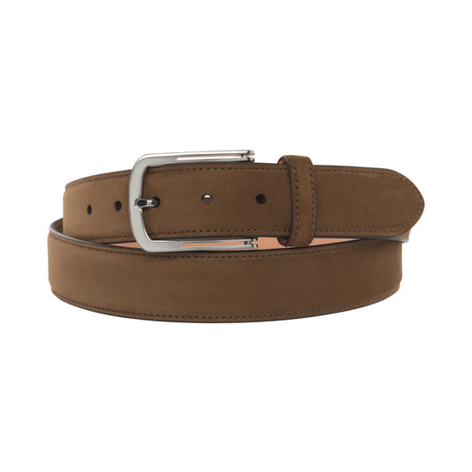 Mandelli Calf Leather Belt in Brown - SARTALE