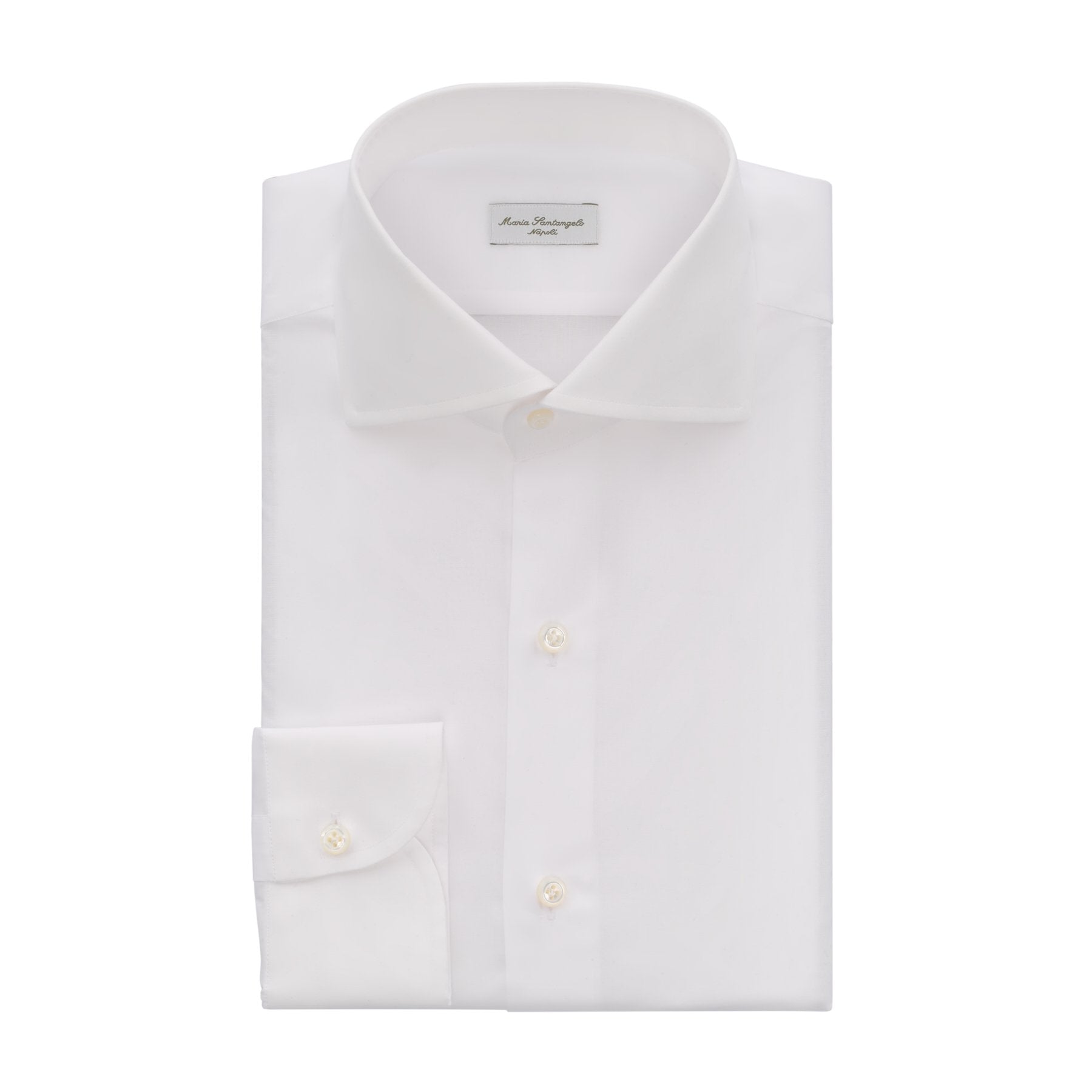 Maria Santangelo Cotton Shirt in Off White | SARTALE