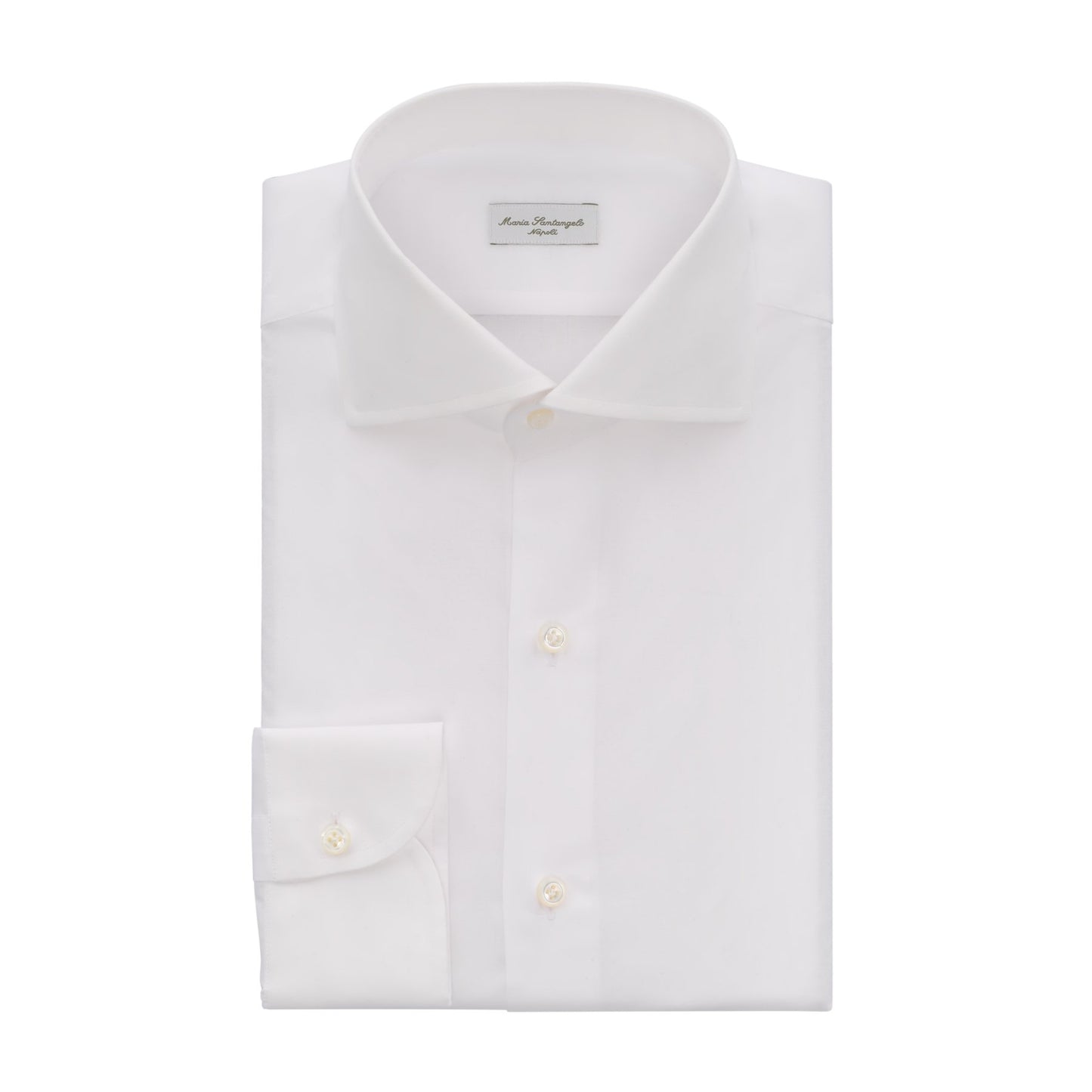 Maria Santangelo Cotton Shirt in Off White - SARTALE