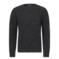 Ralph Lauren Cashmere Crew-Neck Sweater in Charcoal - SARTALE