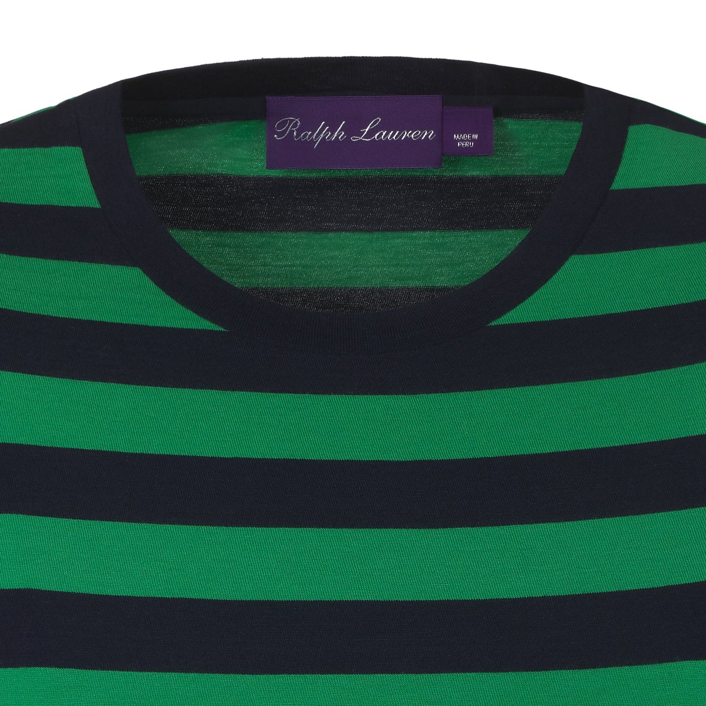 Ralph Lauren Crew-Neck Pima Cotton T-Shirt in Green - SARTALE