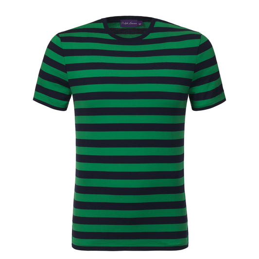 Ralph Lauren Crew-Neck Pima Cotton T-Shirt in Green - SARTALE