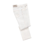 Richard J. Brown Cotton-Linen Blend Jeans in White - SARTALE