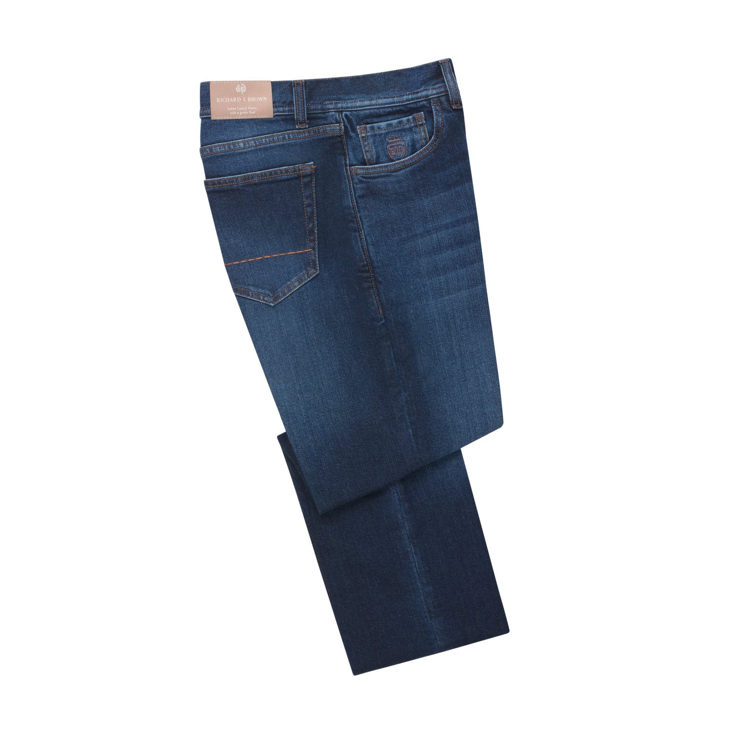 Richard J. Brown "Milano" Regular-Fit Stretch-Denim Jeans - SARTALE