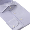 Emanuele Maffeis Striped Cotton Shirt in Light Blue - SARTALE
