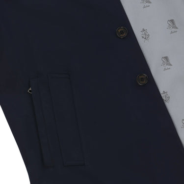 Sealup Parka Jacket in Navy Blue - SARTALE