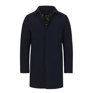 Sealup Parka Jacket in Navy Blue - SARTALE