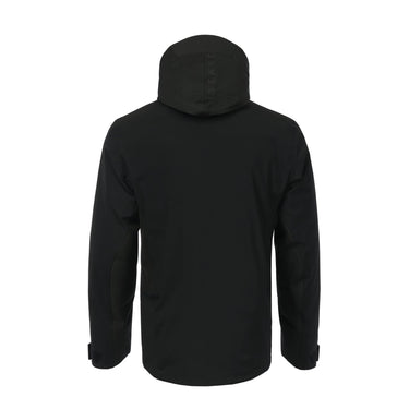 Sease Insulated Stretch Wool and Nylon Hooded Ski Jacket in Bottle Green - SARTALE