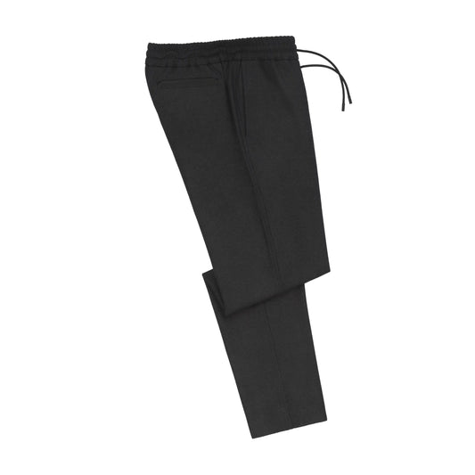 Sease Mindset Stretch-Wool Flannel Trousers in Graphite - SARTALE