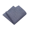 Simonnot Godard Checked Cotton-Blend Pocket Square in Greyish Blue - SARTALE