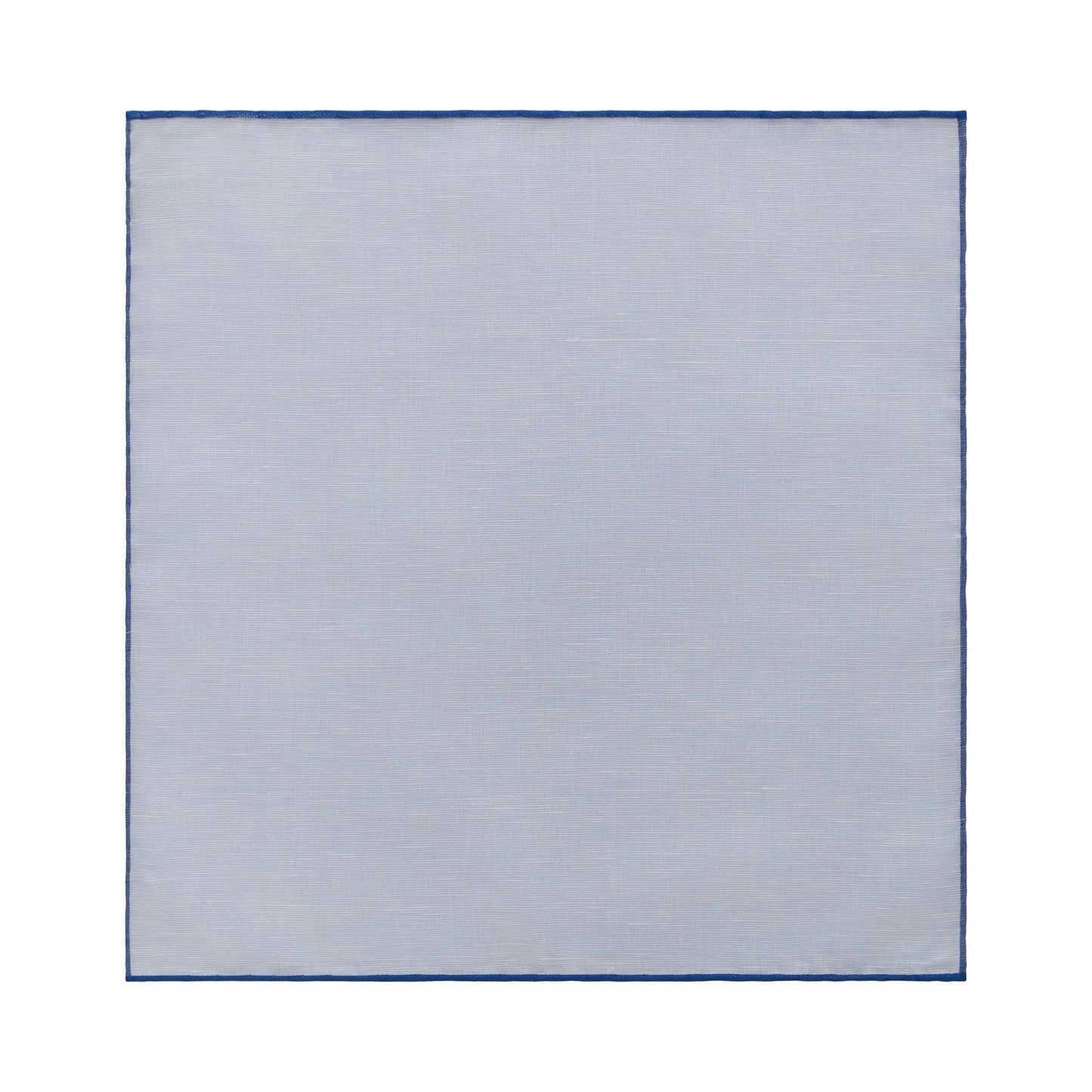 Simonnot Godard Cotton and Linen-Blend Pocket Square in Light Blue - SARTALE