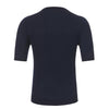 Svevo Crew Neck Cotton Jersey Navy Blue T-Shirt - SARTALE