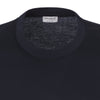 Zimmerli Crew-Neck Cotton T-Shirt in Dark Blue - SARTALE