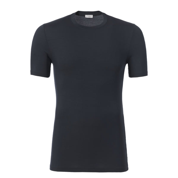 Zimmerli | Crew-Neck T-Shirt in Midnight Blue | SARTALE